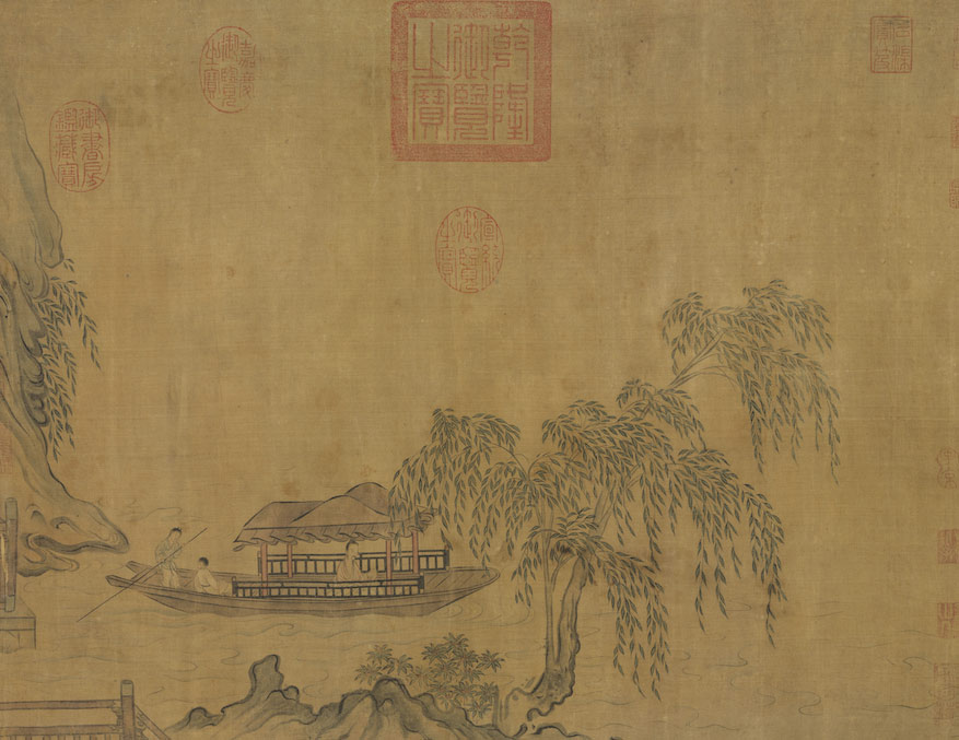 How did the top painter of the Southern Song Dynasty become famous