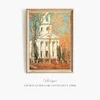 Church at Old Lyme, Connecticut  (1905)-frame by Childe Hassam