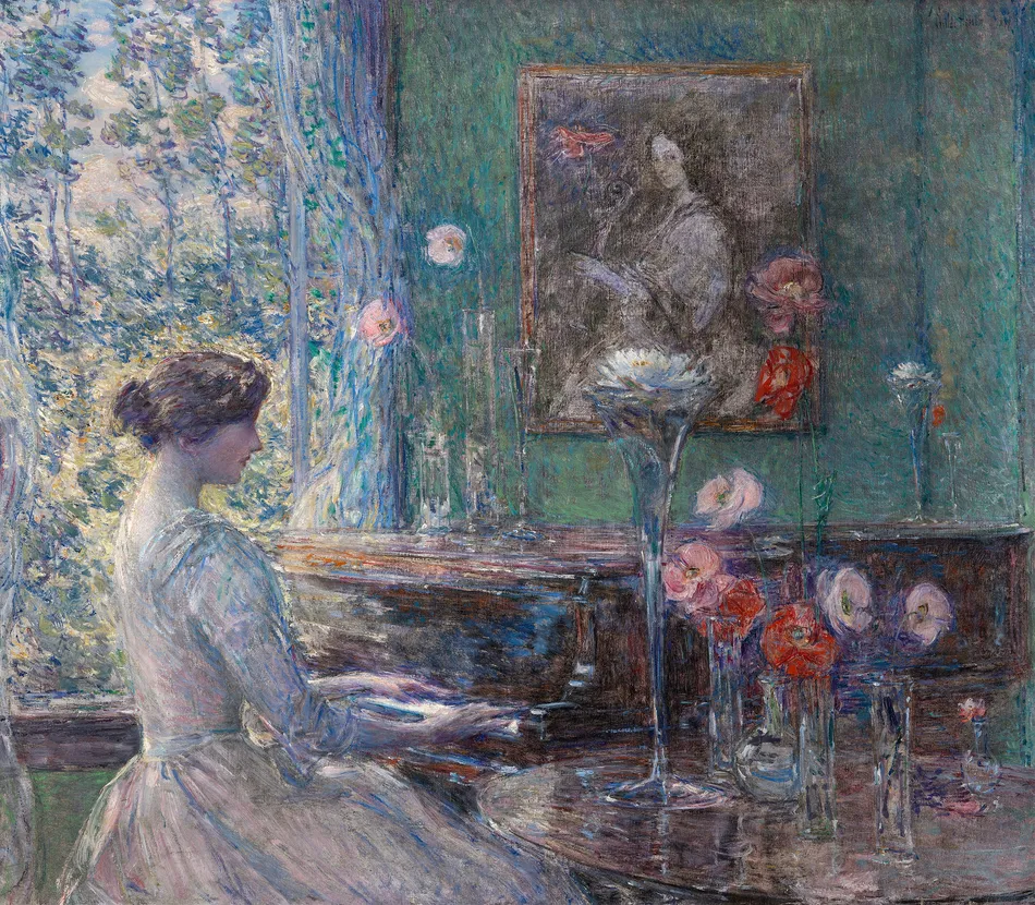 Improvisation (1899) by Childe Hassam