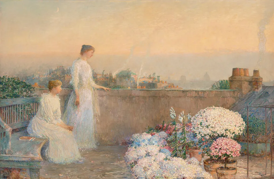 Le Crépuscule (circa 1888-1893) by Childe Hassam