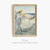 Summer Sunlight (Isles Of Shoals) (1892)-frame by Childe Hassam