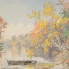 Autumn on the Lake (1892)-d2 by Jasper Francis Cropsey