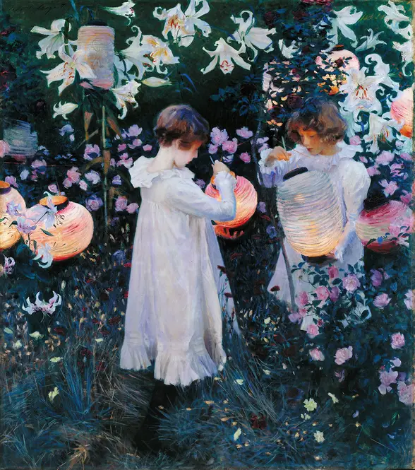 Carnation, Lily, Lily, Rose (1885) by John Singer Sargent