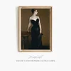 Madame X (Madame Pierre Gautreau) (1884)-frame by John Singer Sargent