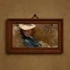 Resting (C. 1875)-frame by John Singer Sargent