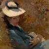 Resting (C. 1875)-full by John Singer Sargent