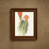 Hedgehog Cactus (1915)-frame by Margaret Armstrong