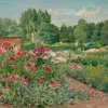 Flower Beds, Central Park (circa 1890)-full by William Merritt Chase