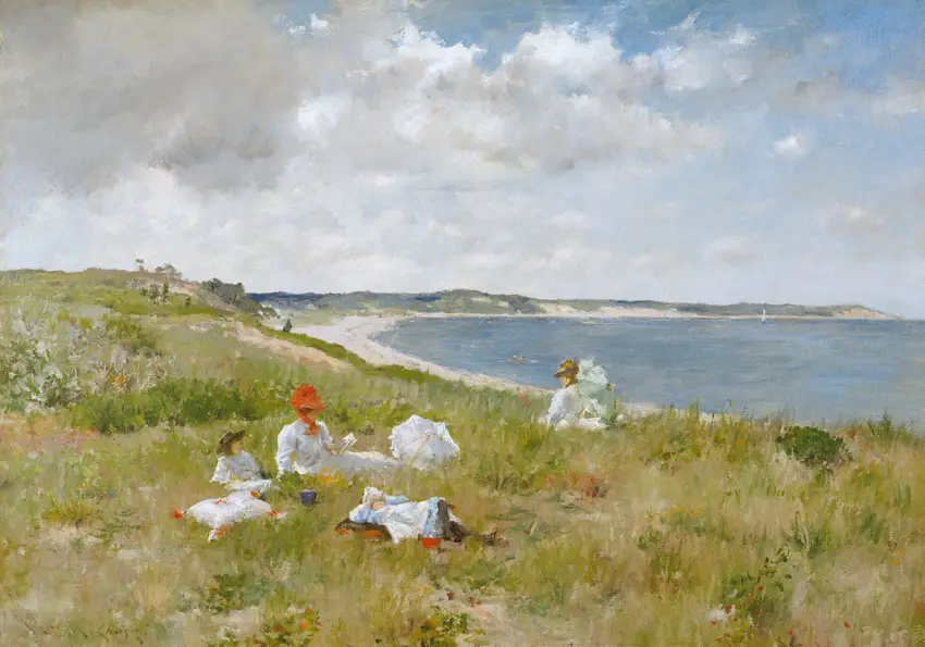 Idle Hours (circa 1894) by William Merritt Chase