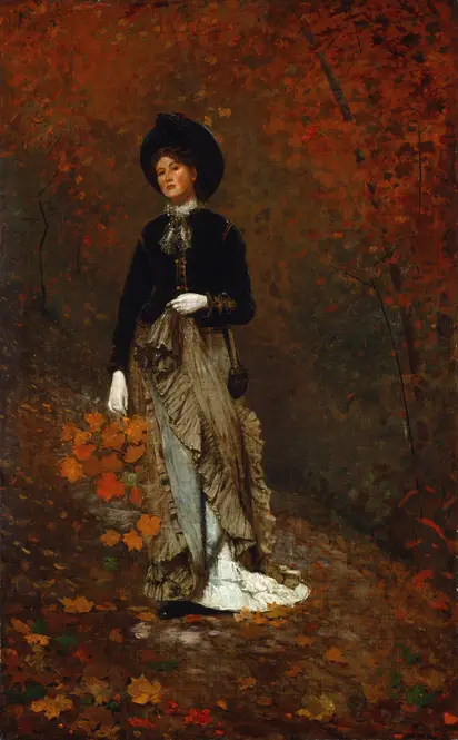 Autumn (1877) by Winslow Homer