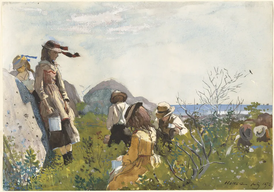 Berry Pickers (1873) by Winslow Homer