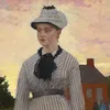 The Red School House (1873)-d2 by Winslow Homer