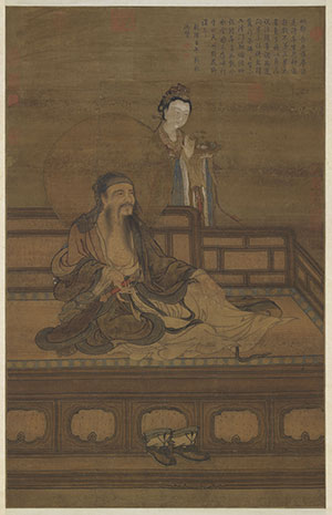 Appreciation of Vimalakirti Scroll. Song Dynasty Appreciation of vimalakirti scroll full
