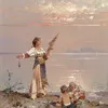 In der Bucht von Neapel-full by Franz Richard Unterberger