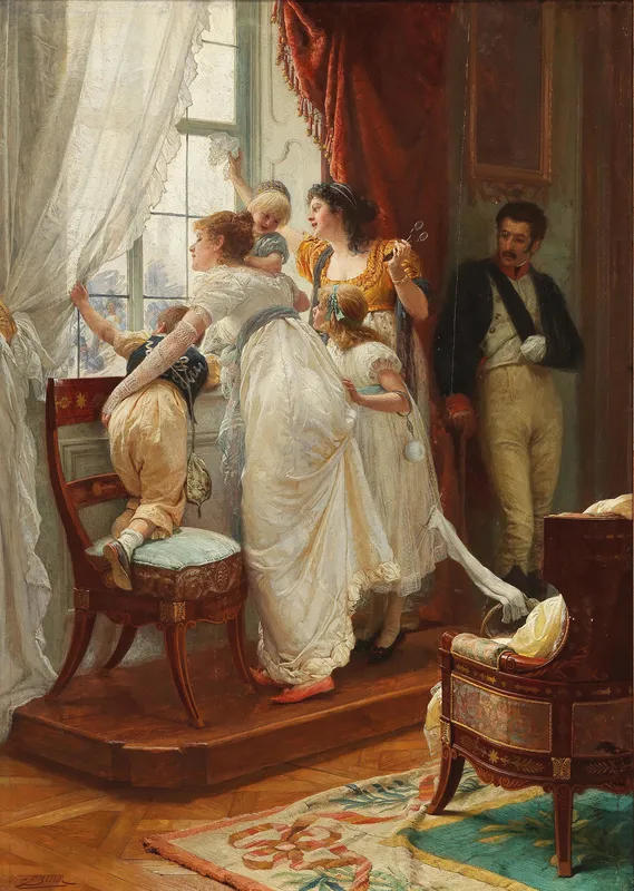‘einzug’ (The Arrival) by Franz Xaver Simm