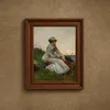 Pensive-frame by Alfred Stevens