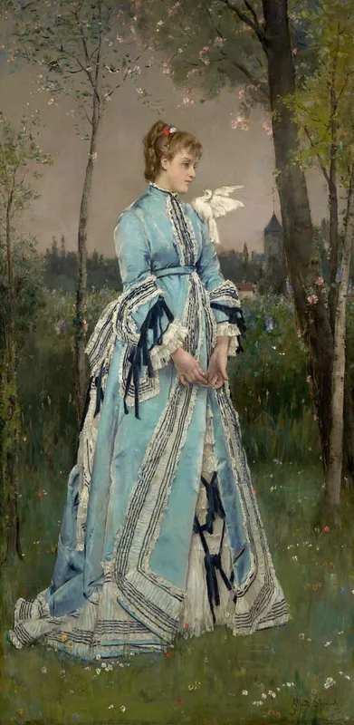 Spring (1877) by Alfred Stevens