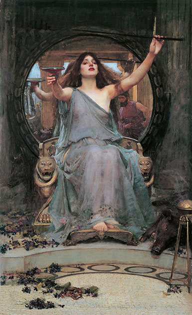 Circe Offering the Cup to Odysseus (1891)