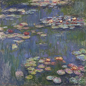 Claude monet water lilies