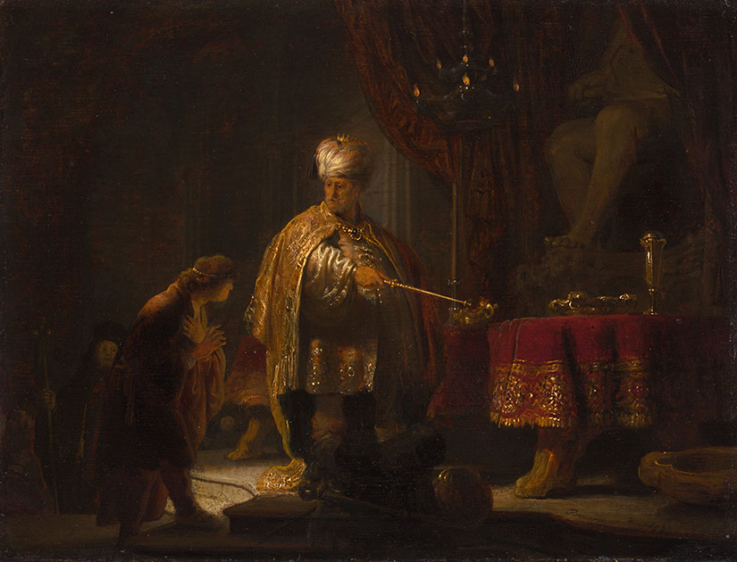 Daniel and Cyrus Before the Idol Bel (1633)