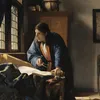The Geographer (1669)-d2 by Johannes Vermeer