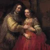 The Jewish Bride (c. 1665 - c. 1669)-full by Rembrandt van Rijn