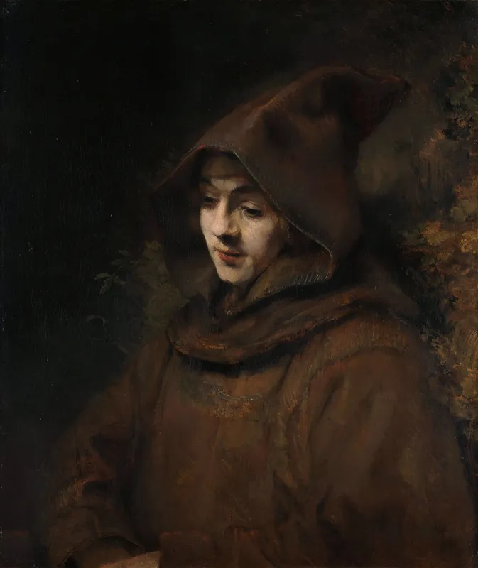 Titus in a Monk’s Habit (1660) by Rembrandt van Rijn