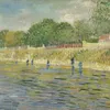 Bank of the Seine (1887)-full by Vincent van Gogh