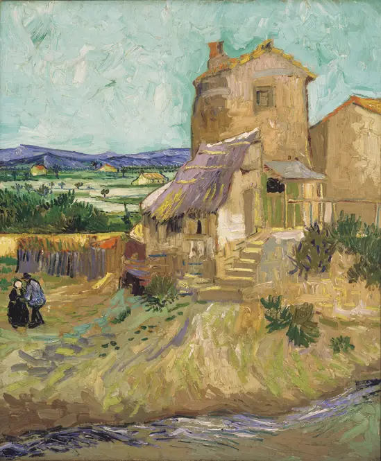 La maison de La Crau (The Old Mill) (1888) by Vincent van Gogh