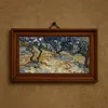 Olive Trees-frame by Vincent van Gogh