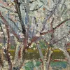 Orchard in Blossom (Plum Trees)-d1 by Vincent van Gogh