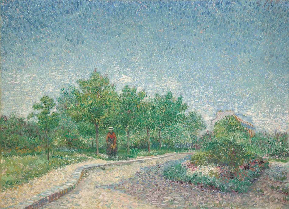 Square Saint-Pierre, Paris (1887) by Vincent van Gogh