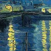 Starry Night Over the Rhone (1888)-d1 by Vincent van Gogh