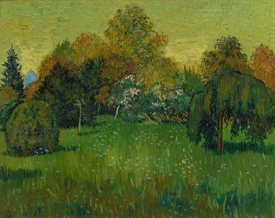 The Poet’s Garden (1888) by Vincent van Gogh