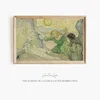 The raising of Lazarus (after Rembrandt)-frame by Vincent van Gogh