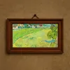 View of Vessenots Near Auvers (1890)-frame by Vincent van Gogh