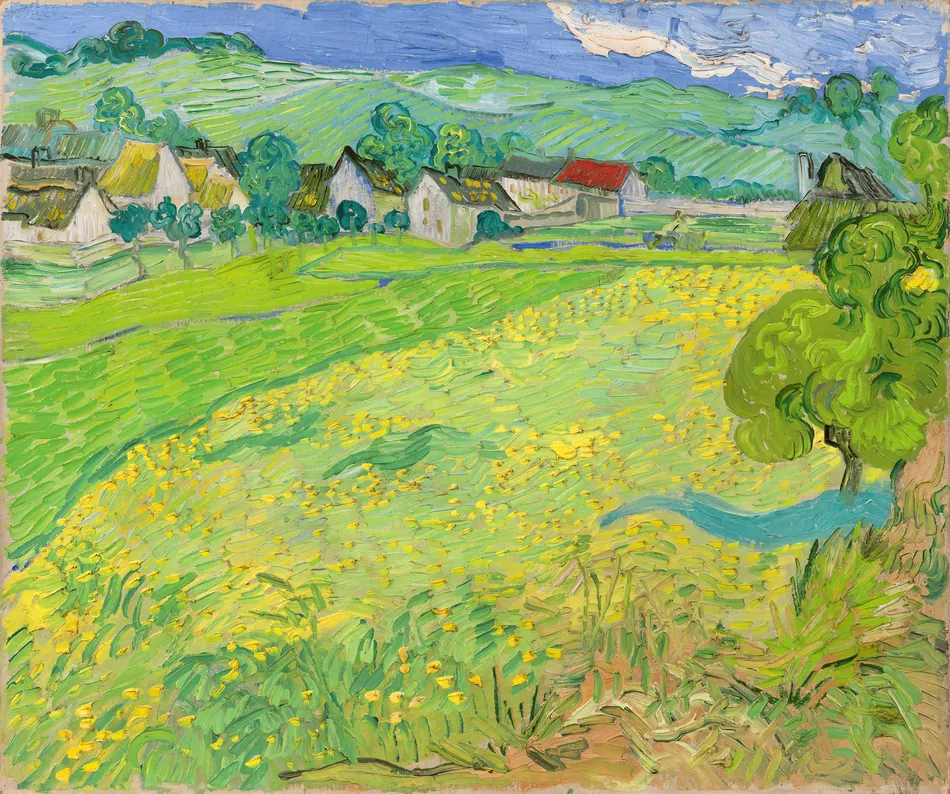 View of Vessenots Near Auvers (1890)-full by Vincent van Gogh