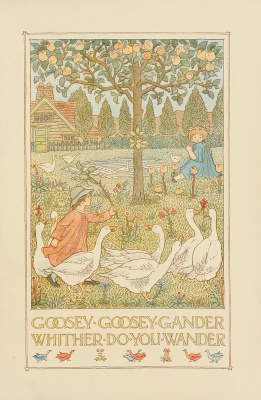 Goosie, Goosie Gander (1880s)-full by Francis Donkin Bedford