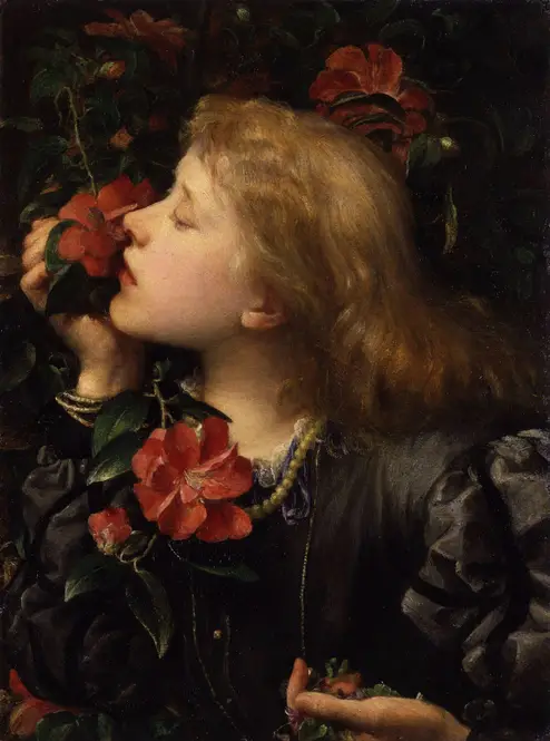 Dame (Alice) Ellen Terry (‘Choosing’) (1860s) by George Frederic Watts