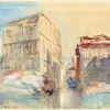 Palaces on the Grand Canal in Venice-full by Hercules Brabazon Brabazon