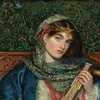 The Mandolin (1866)-d2 by James Smetham