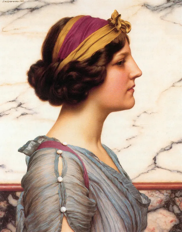 Megilla (1921) by John William Godward
