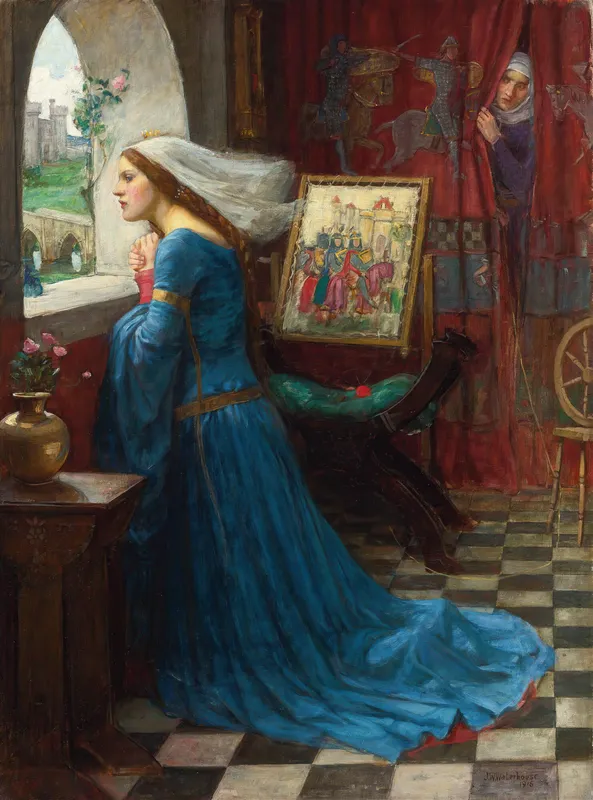 Fair Rosamund-full by John William Waterhouse
