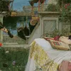 St Cecilia-d1 by John William Waterhouse