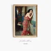 Thisbe-frame by John William Waterhouse