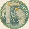 White Garden-d2 by Sir Edward Coley Burne-Jones