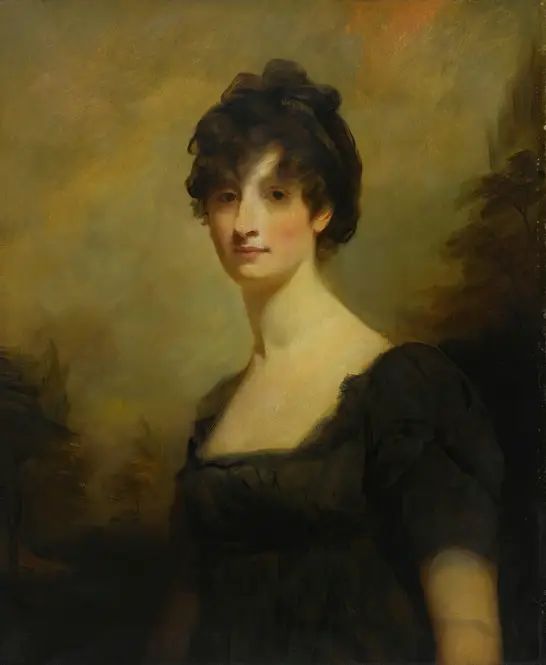 Portrait Of Mrs. Blair by Sir Henry Raeburn