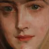 Portrait of a Young Woman (1891)-d1 by Albert Edelfelt