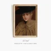 Portrait of a Young Woman (1891)-frame by Albert Edelfelt