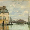 Flood at Port-Marly (1872)-full by Alfred Sisley